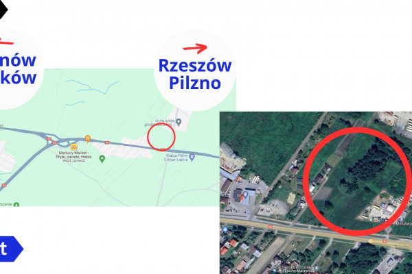 małopolskie, tarnowski, Skrzyszów, Ładna, Idealna działka inwestycyjna w Ładnej przy 4E40